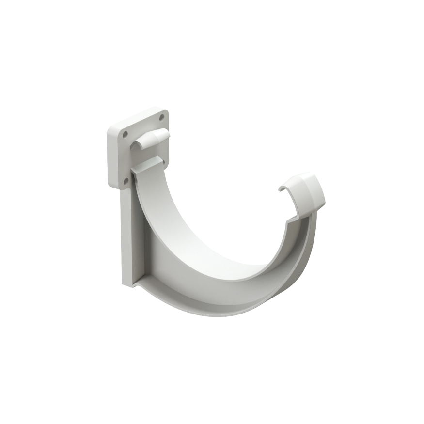 Кронштейн для желоба Docke Lux, Пломбир купить в Омске