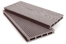 Террасная доска ДПК АЙ-ТЕХПЛАС темный шоколад