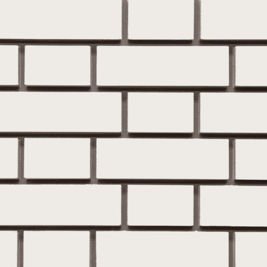 Фасадная панель FineBer Клинкерный кирпич, Белый  купить в Омске