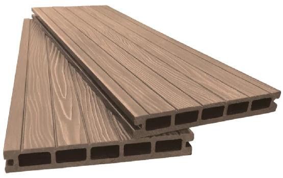 Террасная доска ДПК 3D Ай-Техплас 160x22, цвет какао купить в Омске
