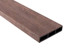 Доска 3D ДПК Outdoor STORM BROWN коричневая миксированная