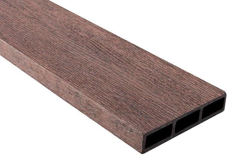 Доска 3D ДПК Outdoor STORM BROWN коричневая миксированная купить в Омске