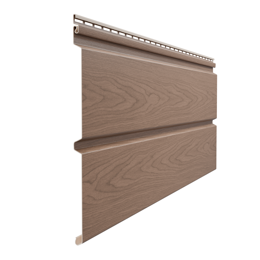 Виниловый сайдинг Docke, Лиственица Брус D6S, Алтайский купить в Омске