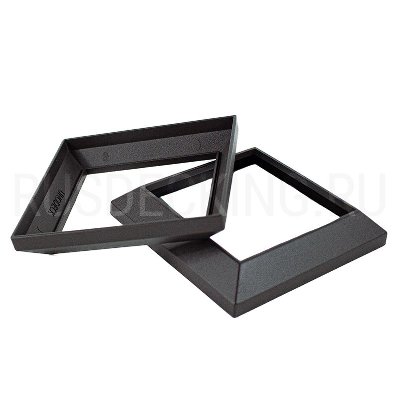 Рамка столба ограждения RusDecking Unodeck Графит купить в Омске