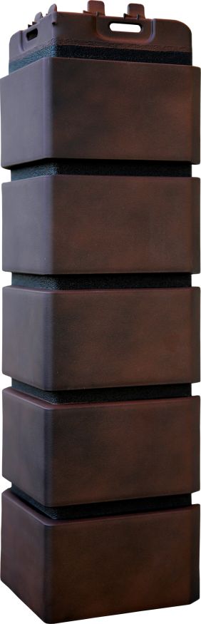 Угол наружный Grand Line, Клинкерный кирпич Design Plus, Кофе с черным швом купить в Омске