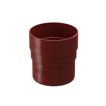 Соединительная муфта для водостока Docke Standard, Красная