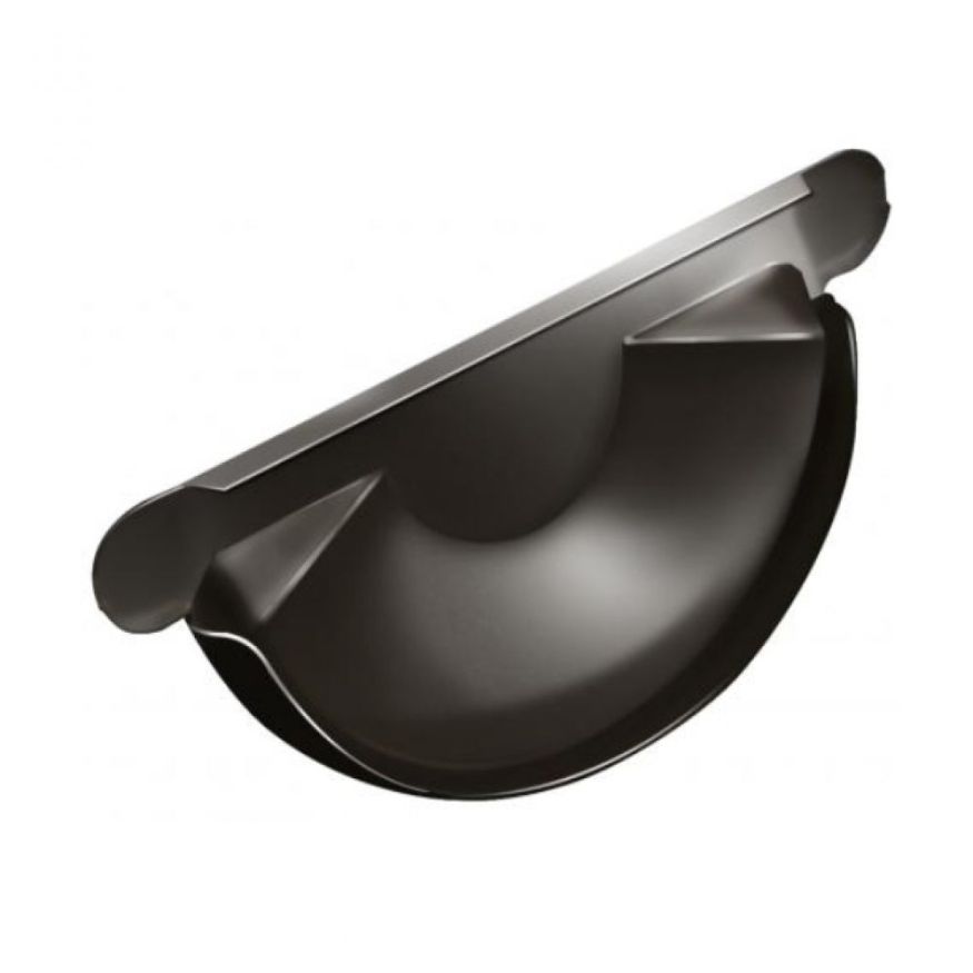 Заглушка для желоба Grand Line, коричневая (RR 32) купить в Омске