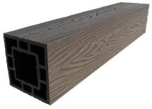 Столб опорный ДПК 3D GardenParkett 120х120мм, Венге