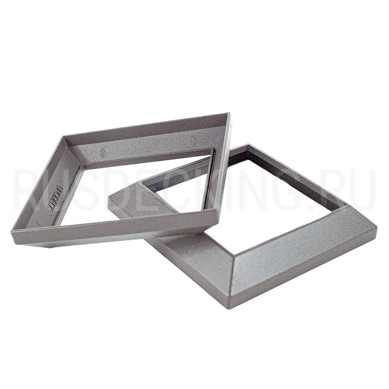 Рамка столба ограждения RusDecking Unodeck Серый купить в Омске