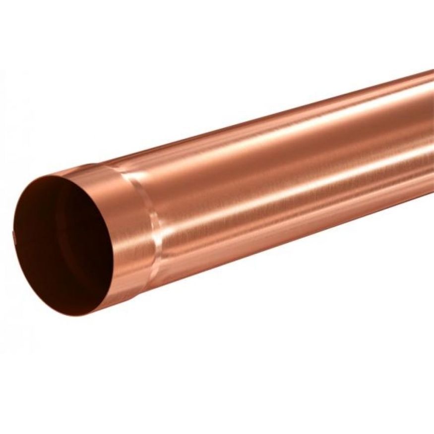 Водосточная труба Aquasystem 3.00м из меди 125/90 купить в Омске