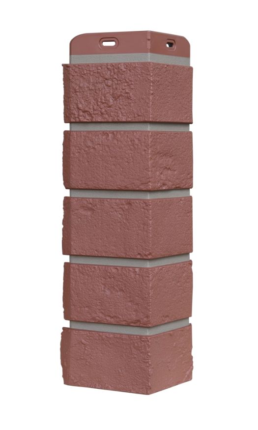 Угол наружный Grand Line, Состаренный кирпич Design Plus, Корица (Темно-бежевый шов) купить в Омске