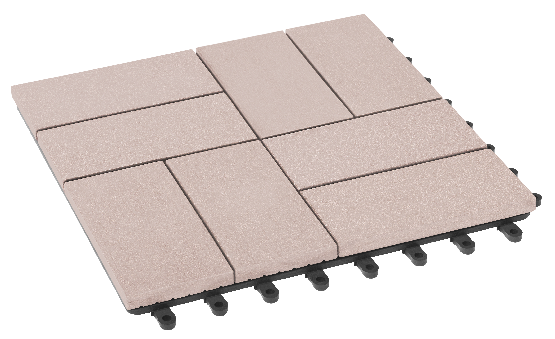 Модульный паркет ДПК GRINDERDECO Люкс 9 Светлый дуб купить в Омске