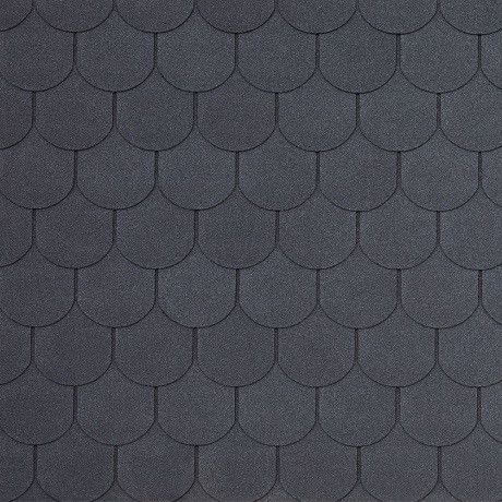 Гибкая черепица Tegola ASSISI ardesia 468 купить в Омске