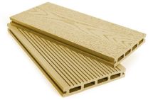 Террасная доска ДПК AЙ-ТЕХПЛАС золотистая