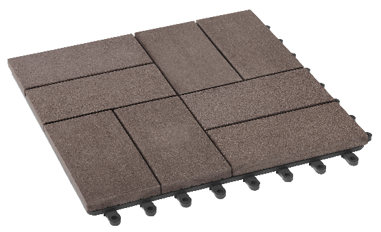 Модульный паркет ДПК GRINDERDECO Люкс 9 Венеция Венге купить в Омске