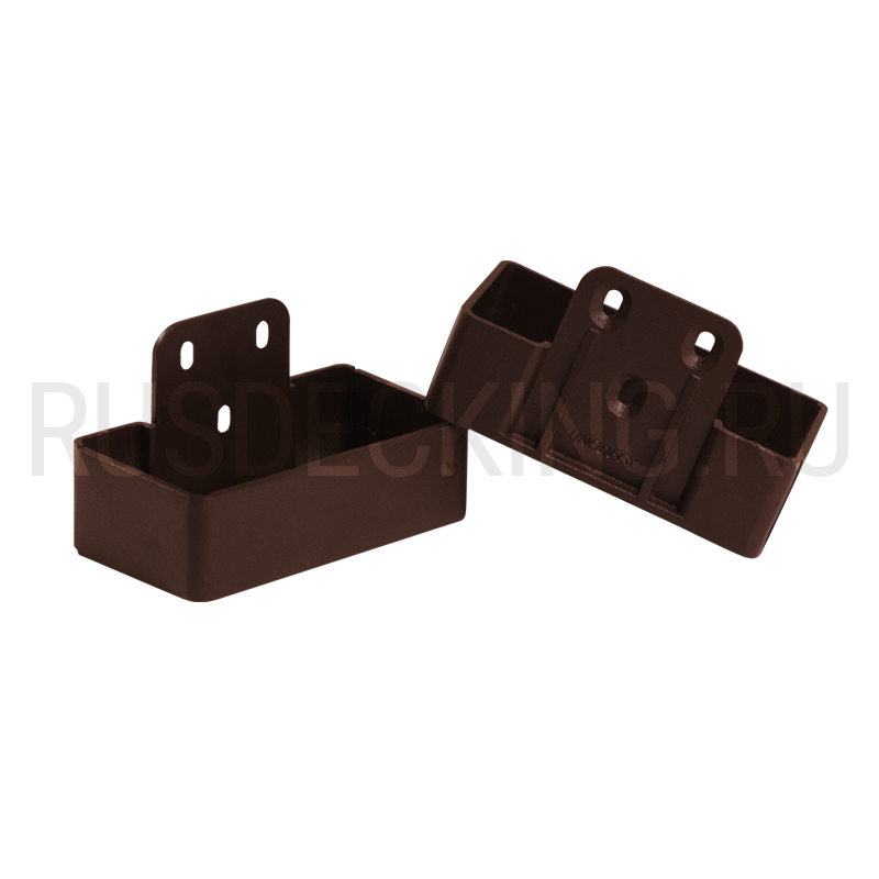 Комплект крепления перил прямое RusDecking Unodeck Венге купить в Омске