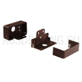 Комплект крепления перил прямое RusDecking Unodeck Венге купить в Омске