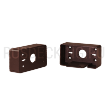 Комплект крепления перил прямое RusDecking Unodeck Венге