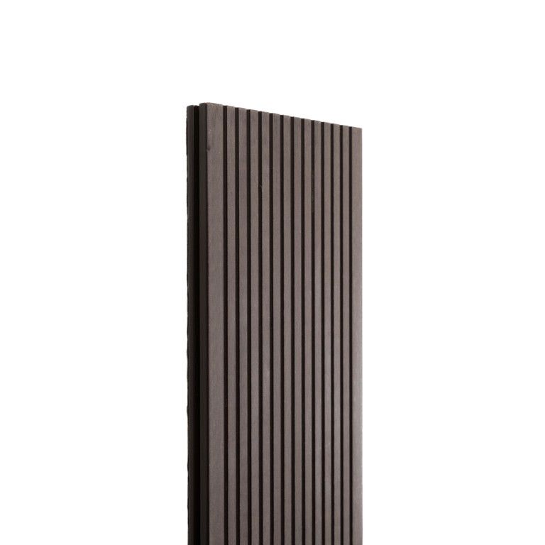 Террасная доска Экодекинг Топ полнотелая, Венге купить в Омске