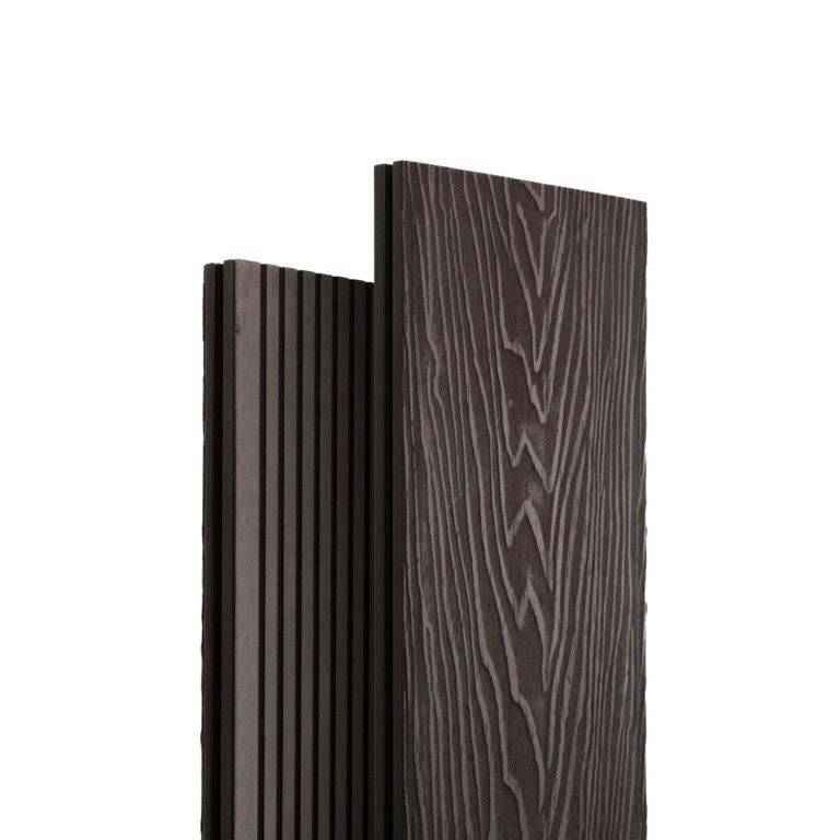 Террасная доска Экодекинг Топ полнотелая, Венге купить в Омске