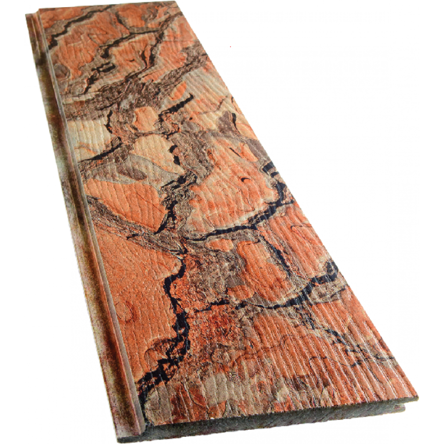 Фиброцементный сайдинг SidWood с древесной текстурой W-138 Клик купить в Омске