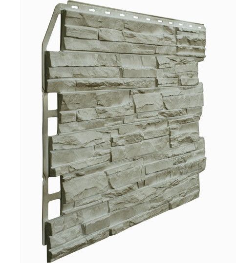 Фасадная панель Fineber, Скол 3D, Цвет: Светло-бежевый купить в Омске