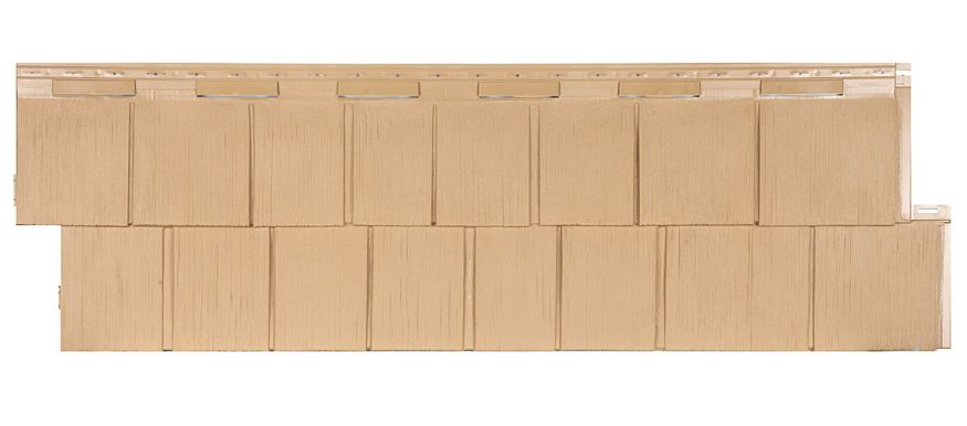 Фасадная панель T-Сайдинг, Щепа Пихта ЭКО-1 Крем купить в Омске