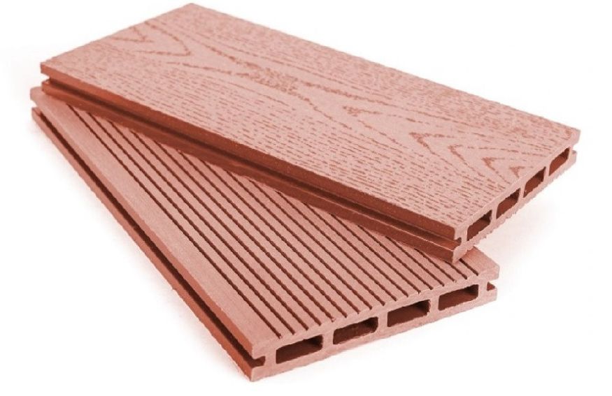 Террасная доска ДПК АЙ-ТЕХПЛАС цвет терракот купить в Омске