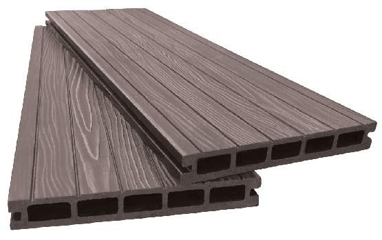 Террасная доска ДПК 3D AYTECHPLAS 160x22 шоколадная купить в Омске