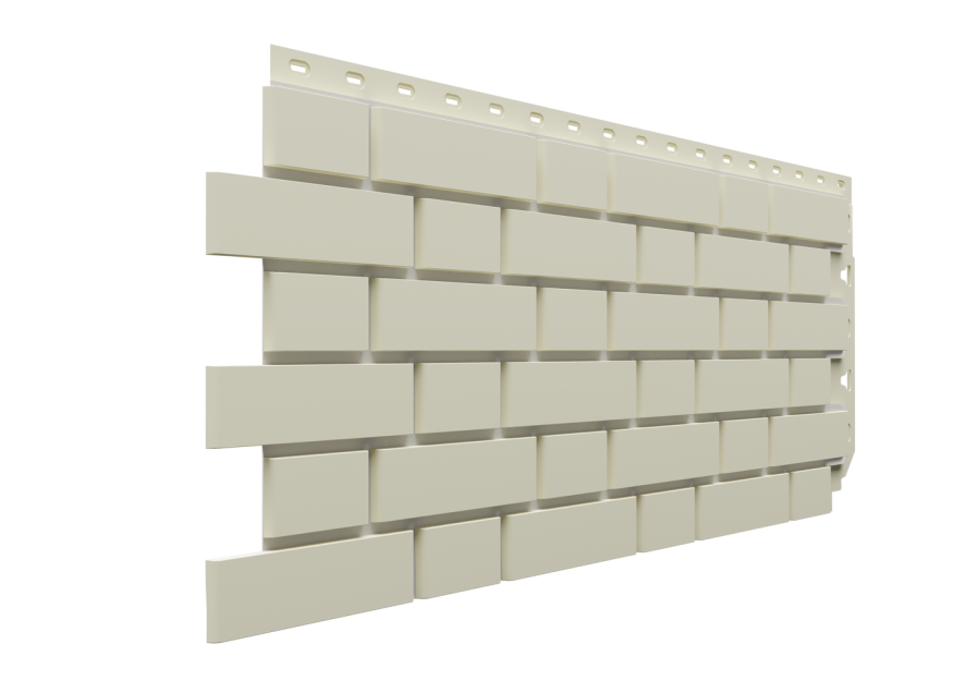 Фасадные панели Docke, Standard, Flemish (Флемиш) Молочный купить в Омске