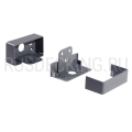 Комплект крепления перил прямое RusDecking Unodeck Серый купить в Омске