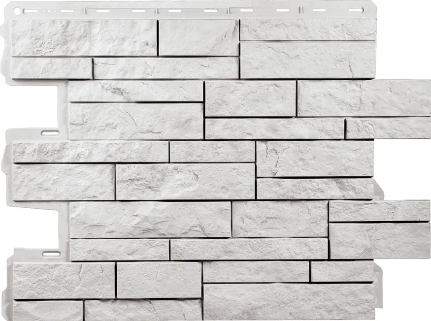 Фасадная панель Альта-Профиль, Шотландия ЭКО Белый купить в Омске