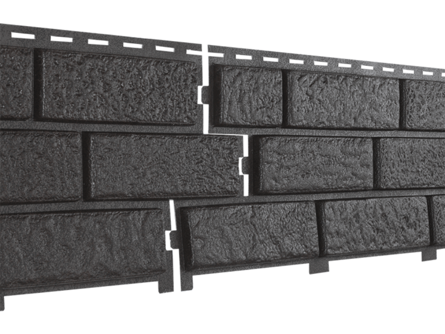 Фасадные панели Ю-Пласт, Кирпич Стоун Хаус, Коричневый купить в Омске