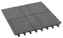 Модульный паркет ДПК GRINDERDECO Люкс 8 Цвет: Серый базальт