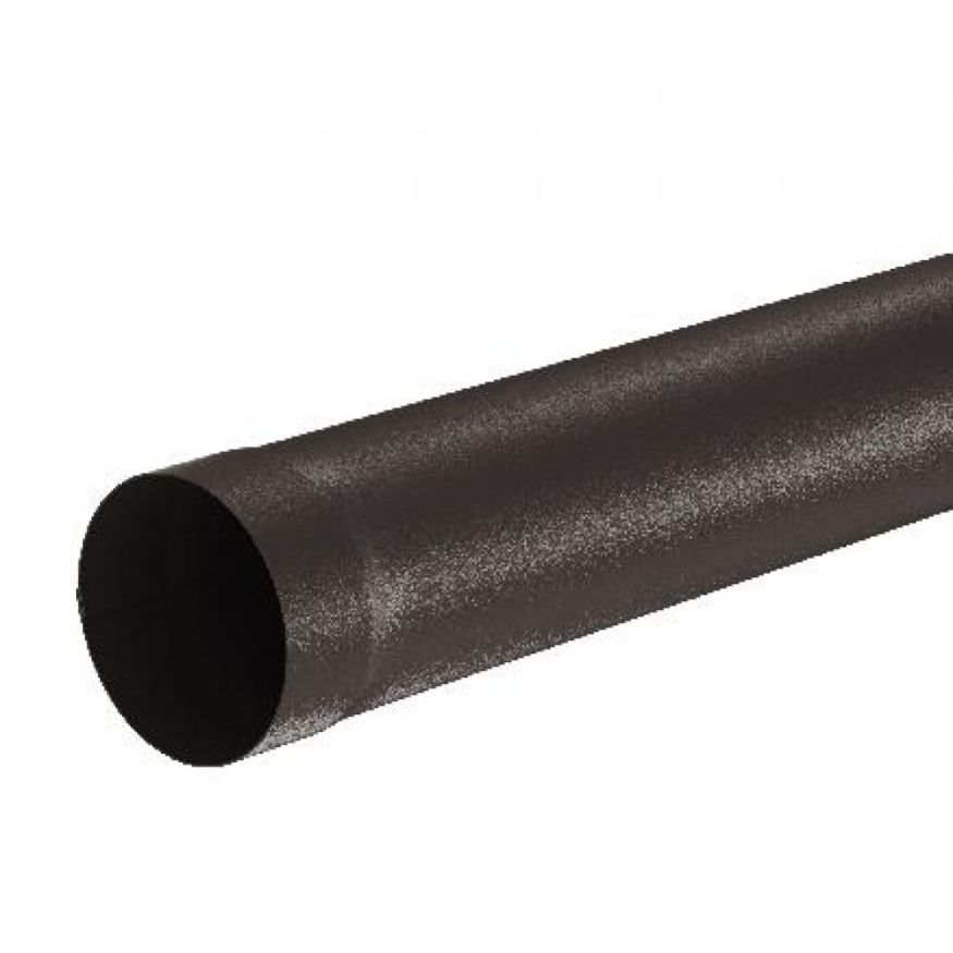 Водосточная труба Aquasystem RR 32, тёмно-коричневая матовая, 3.00 м, 150/100 купить в Омске