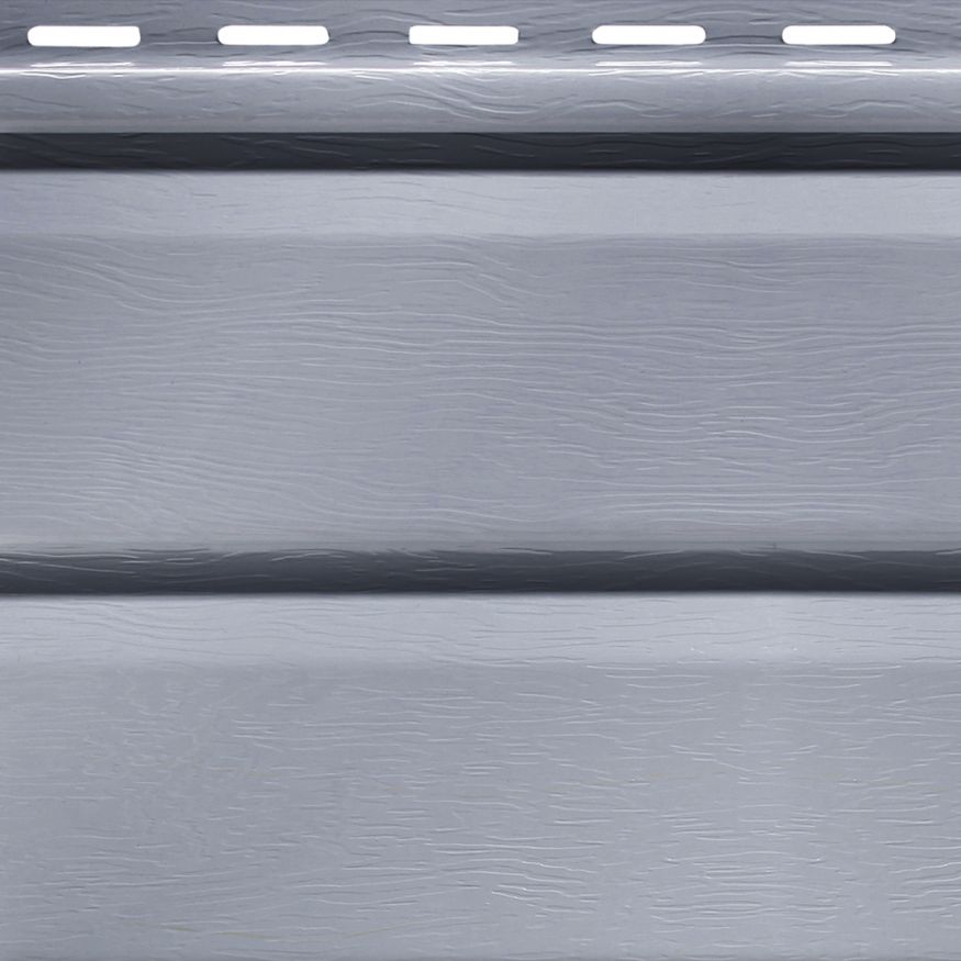 Виниловый сайдинг Fineber Standard Серо-голубой купить в Омске