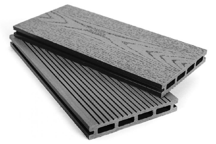 Террасная доска ДПК AYTECHPLAS графитовая купить в Омске