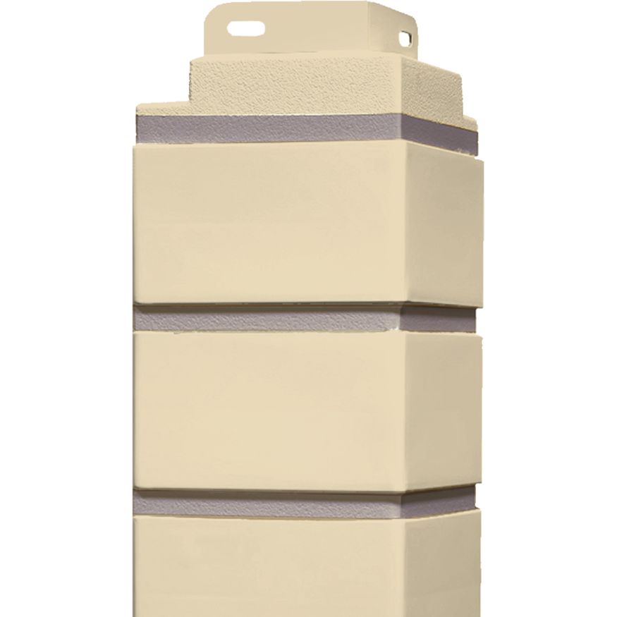 Наружный угол FineBer Клинкерный кирпич, Желтый купить в Омске