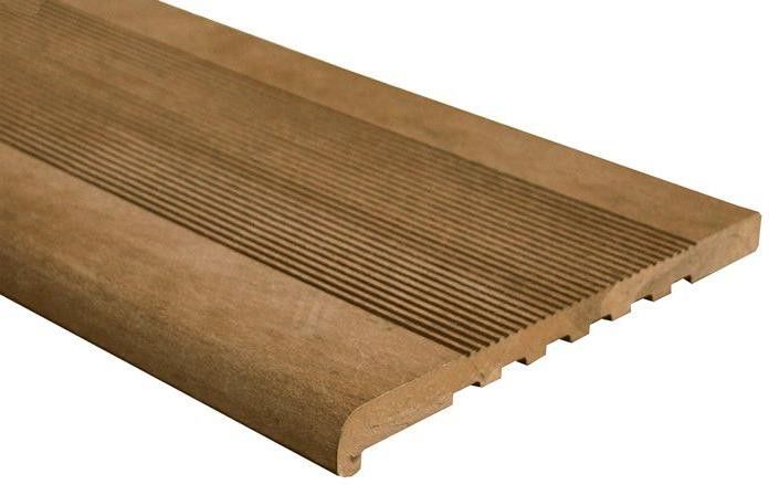 Ступень из ДПК Outdoor Havana/Вельвет, полнотелая дубовая купить в Омске
