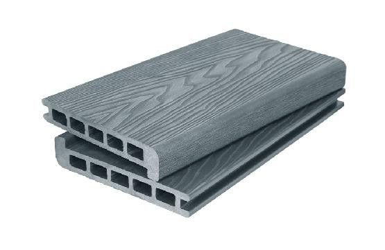 Ступень 3D GardenParkett с древесной текстурой в сером цвете. купить в Омске