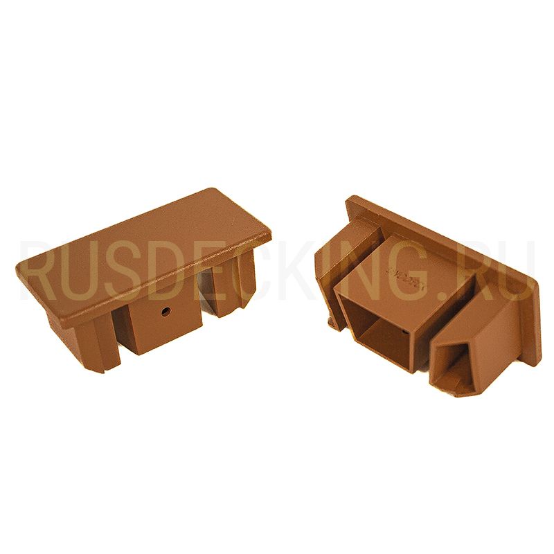 Заглушка для перил торцевая RusDecking Unodeck Орех купить в Омске