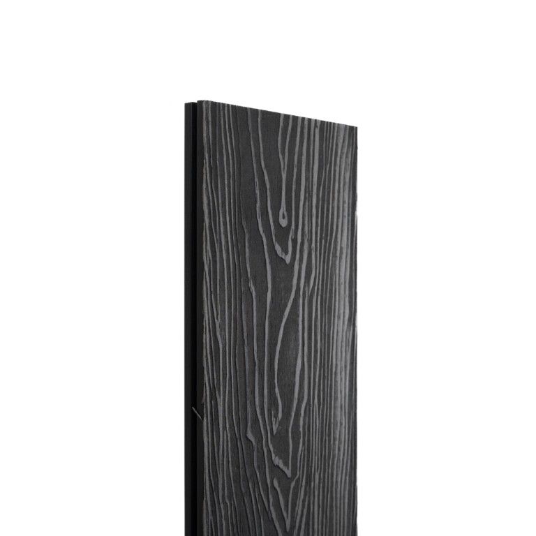 Террасная доска Экодекинг Топ полнотелая, Графит купить в Омске