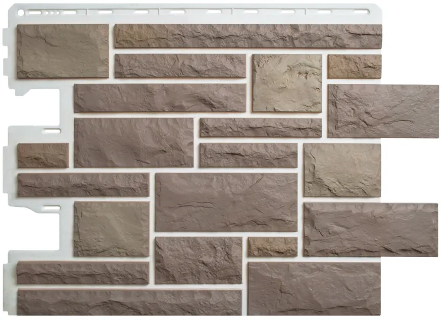 Фасадная панель Альта-Профиль, Камень Пражский 03 купить в Омске