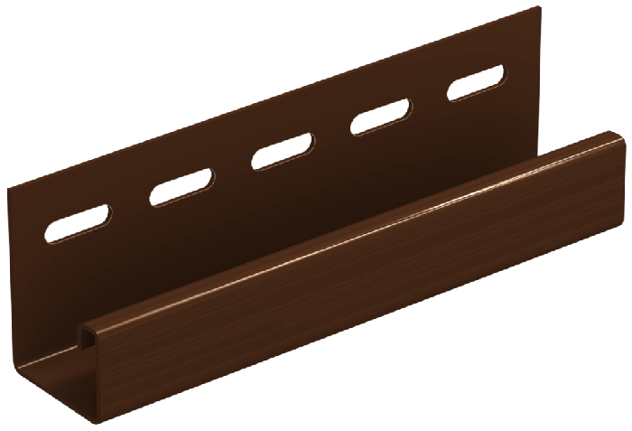 J-планка Ю-пласт, Классический коричневый вариант. купить в Омске