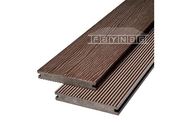 Террасная доска из ДПК Faynag, Massive, Шоколад купить в Омске