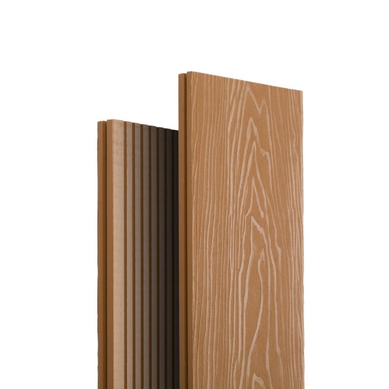 Террасная доска Экодекинг Топ полнотелая, Бронза купить в Омске