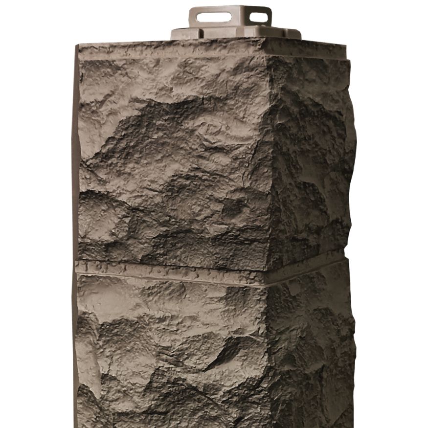 Наружный угол FineBer Доломит, Дымчатый купить в Омске