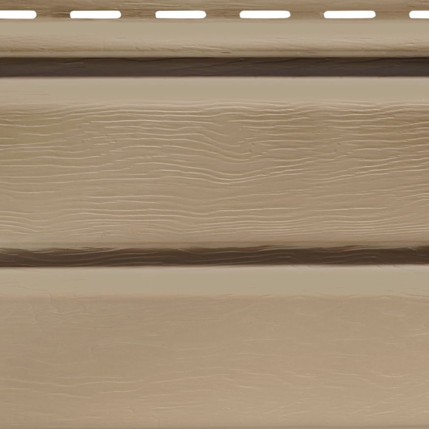 Виниловый сайдинг Fineber Standard Бежевый купить в Омске