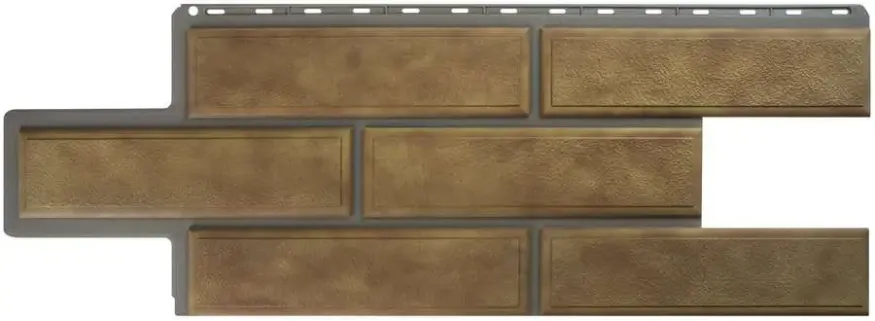 Фасадная панель Альта-Профиль Венецианский камень Бежевый купить в Омске