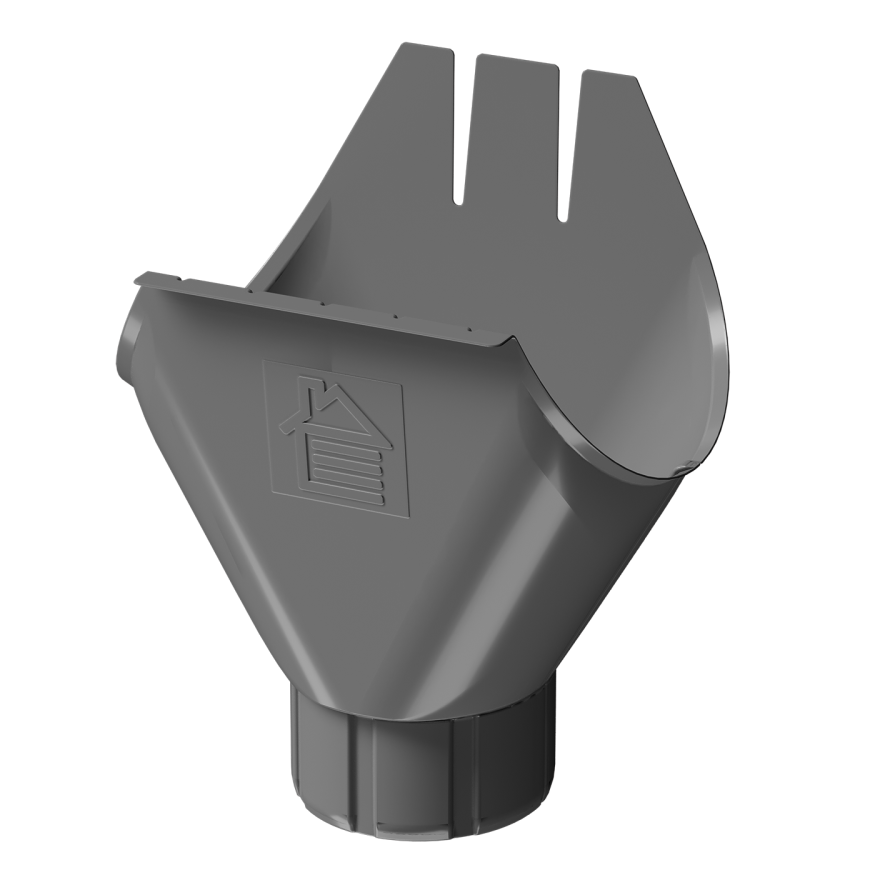 Водосточная воронка Docke Stal Premium, цвет графит купить в Омске